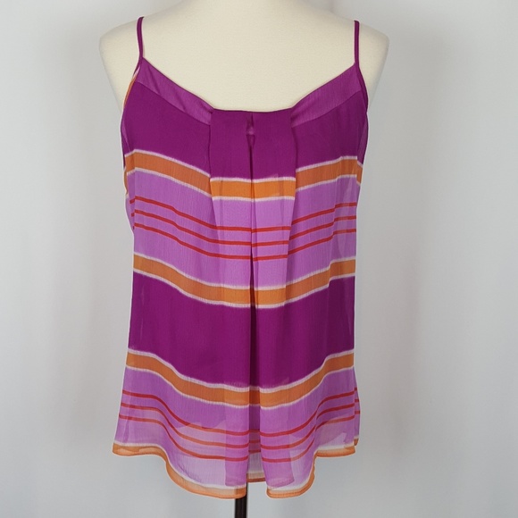 New York & Company Tops - NY&Co Magenta & Orange Tank